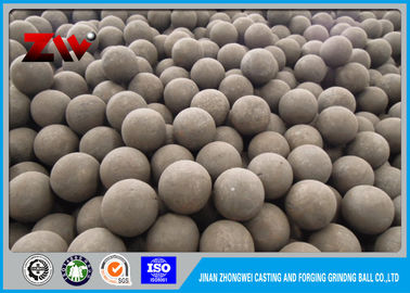 انخفاض معدل الكسر Dia 20mm-150mm صلب مزور طحن كرة للتعدين