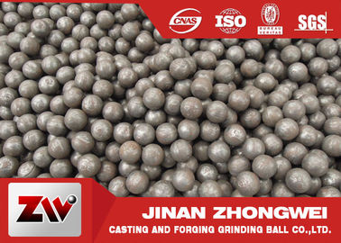 انخفاض معدل الكسر Dia 20mm-150mm صلب مزور طحن كرة للتعدين