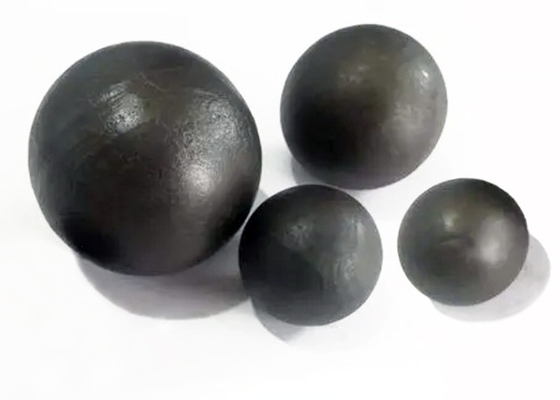 صلابة النواة ≥55 HRC كرات طحن الصلب المقلدة لمطحنة طحن المعادن 20mm-100mm الحجم