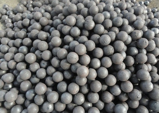 كرات طحن الصلب الصلب الصبغية من سبيكة الكروم العالي والمنخفضة 40mm 50mm 60mm كرات طحن سبيكة الحديد الصبغية عالية Cr