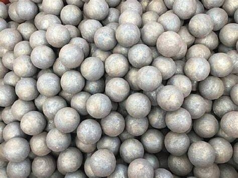 20-180mm كرة فولاذية مزورة للتعدين طحن الاسمنت صلابة تأثير 12 جول HRC 55-65